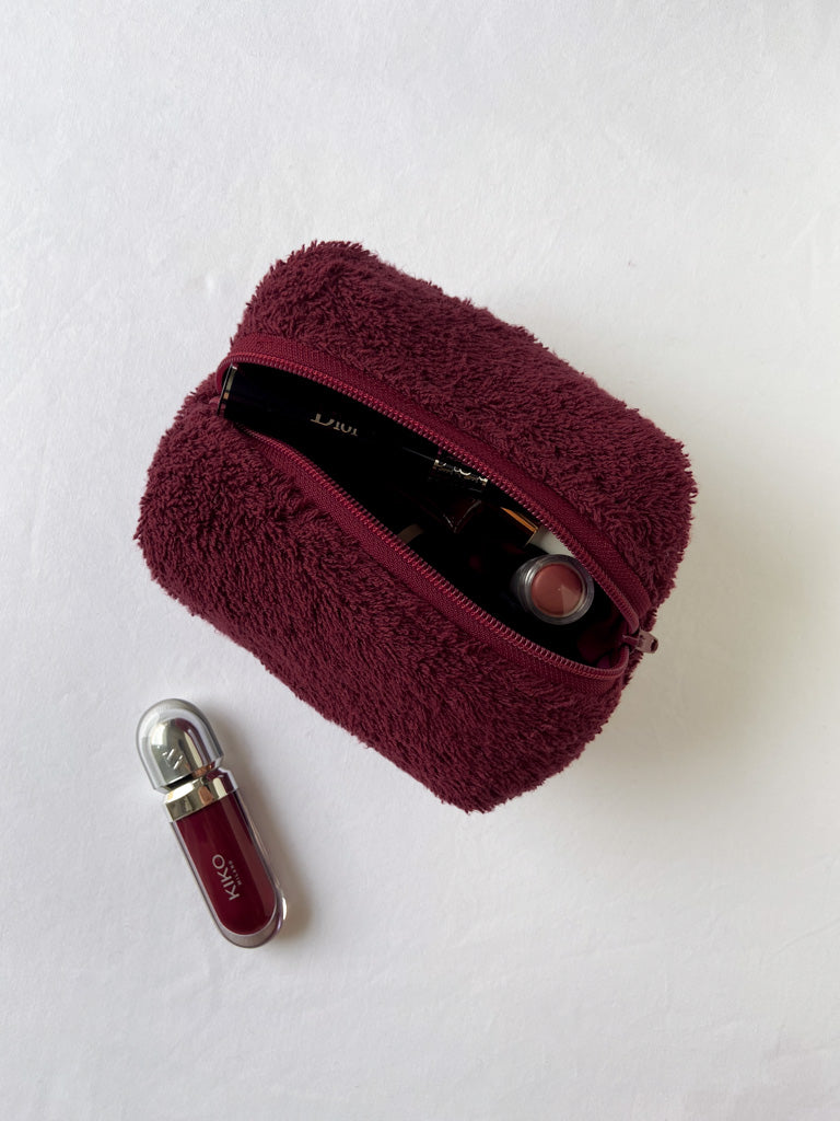 Beauty case Lux Deep Burgundy