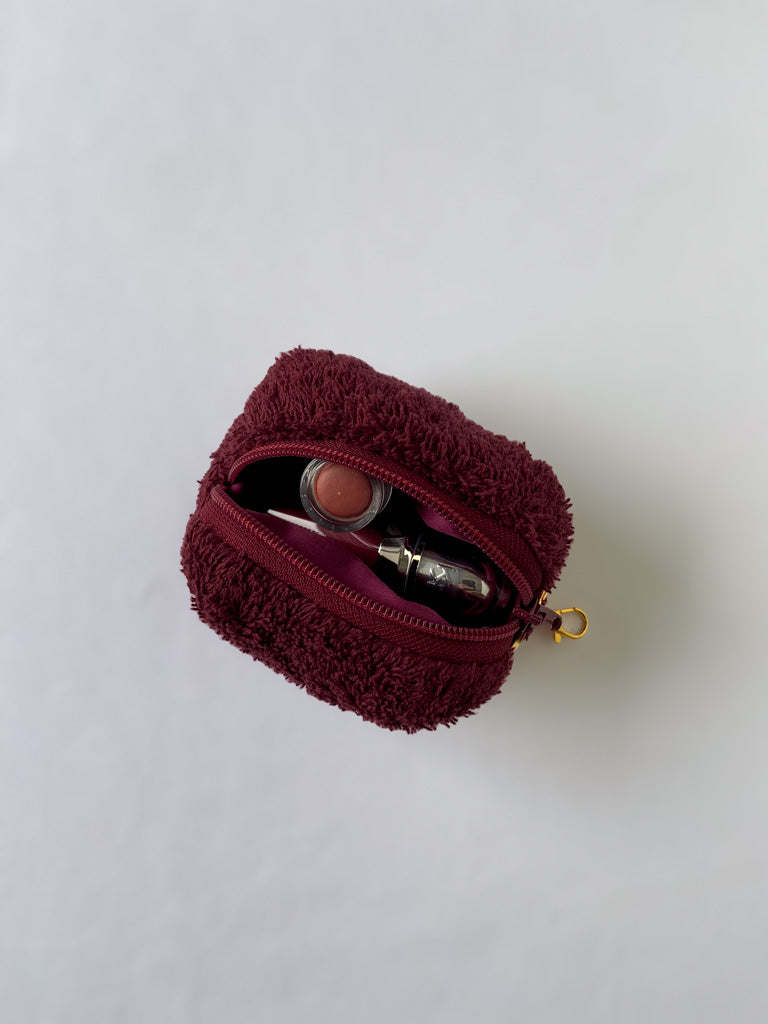 Beauty case Lux Deep Burgundy