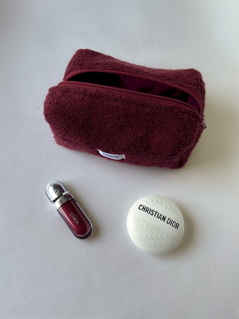 Beauty case Lux Deep Burgundy